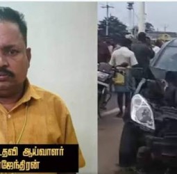 விபத்தில் இருவர் உயிரிழப்பு: போதையில் காரை ஓட்டிய எஸ்எஸ்ஐ, காவலர் சஸ்பெண்ட்