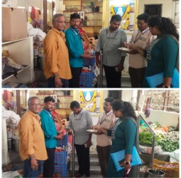 சத்திய தர்மச்சாலை அன்னதான அறக்கட்டளை உணவு துறையைச் சேர்ந்த அதிகாரிகள் ஆய்வு.......