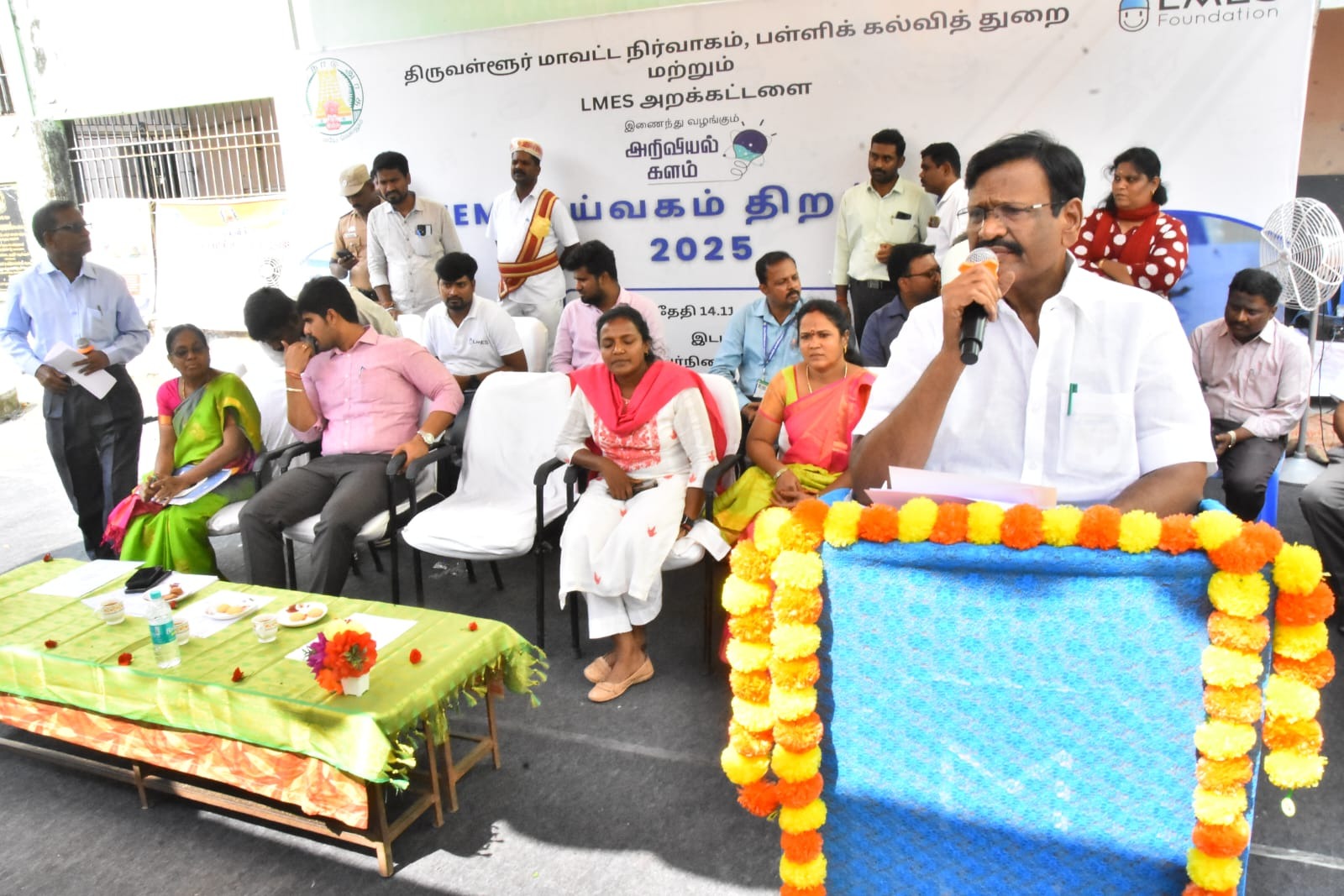 அறிவியல் களம்,ஸ்டெம் ஆய்வகத்தை அமைச்சர் நாசர் திறந்து வைத்தார்