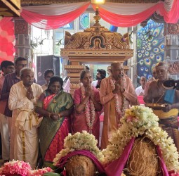 சவீதா பல் மருத்துவக் கல்லூரியில் நடந்த வேள்வி யாகத்தில் முன்னாள் கவர்னர் தமிழிசை