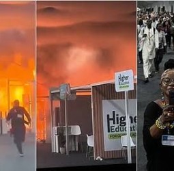 பிரேசிலில் மத்திய அமைச்சர் கலந்துகொண்ட காலநிலை மாற்ற மாநாட்டு அரங்கில் தீ விபத்து