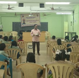 செய்யாறில் மாவட்ட தமிழ் வளர்ச்சி துறை சார்பில் 5வது வார திருக்குறள் பயிற்சி வகுப்பு: