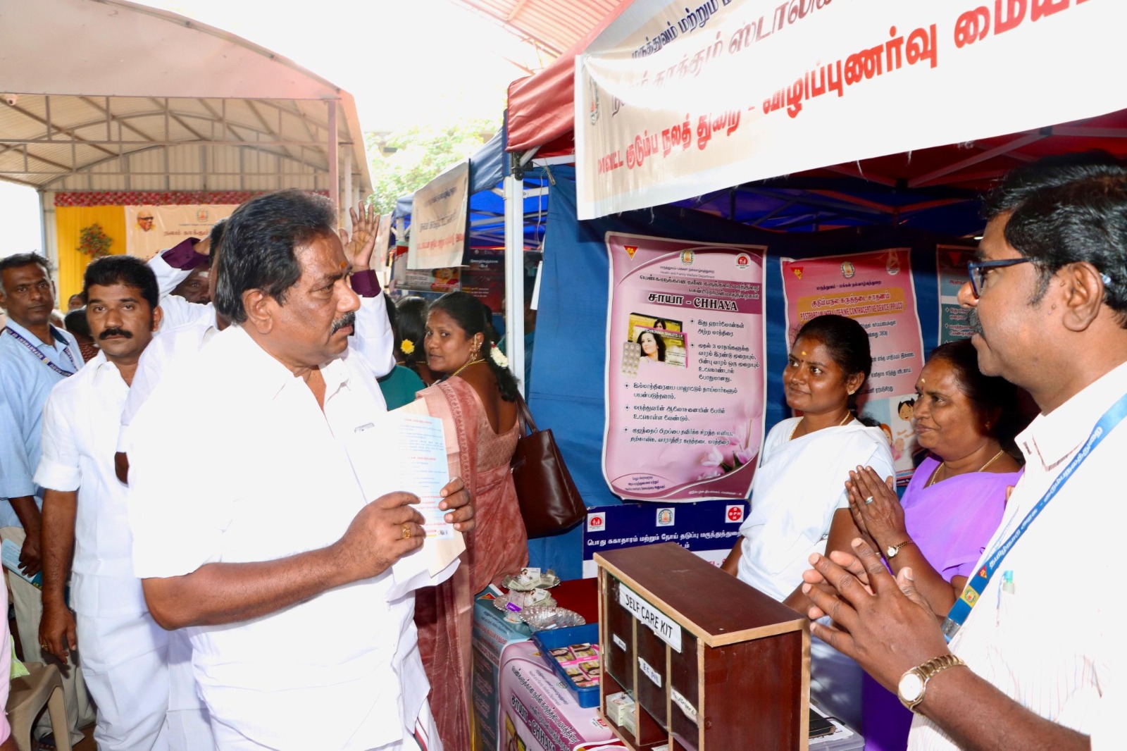 நலம்_காக்கும்_ஸ்டாலின்' திட்டத்தின் கீழ் பல்நோக்கு சிறப்பு மருத்துவ முகாம்