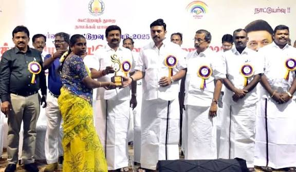 நாமக்கல்லில் 5 ஆயிரம் பேருக்கு ரூ.72 கோடி மதிப்பில் நலத்திட்ட உதவிகள் அமைச்சர் மதிவேந்தன் வழங்கினார்.