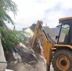 திருவில்லிபுத்தூரில் 2 ஆம் நாளாக ஆக்கிரமிப்பு அகற்றம்