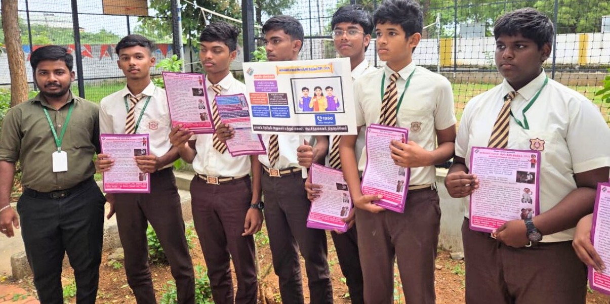 சிறப்பு தீவிர திருத்தப் பணிகள் குறித்து மாணவர்கள் விழிப்புணர்வு