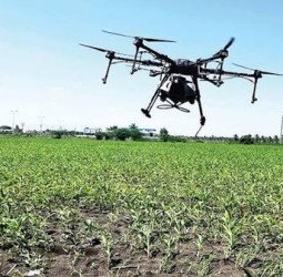 ட்ரோன் மூலம் பூச்சி மருந்து தெளிக்க பழநி விவசாயிகள் ஆர்வம்!