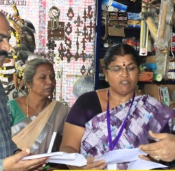 சாந்தி நகரில் எஸ்ஐஆர் திருத்தப்பணிகளை கலெக்டர் சுகுமார் ஆய்வு