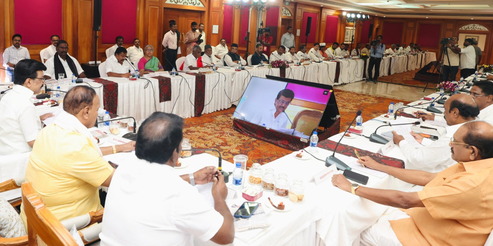 SIR- தொடர்பாக முதல்வர் ஸ்டாலின் தலைமையில் அனைத்துக் கட்சி கூட்டம்