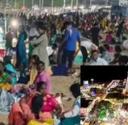 திருச்செந்தூர் கோவில் கடற்கரையில் பக்தர்கள் தங்க தடையில்லை - மாவட்ட எஸ்.பி. தகவல்