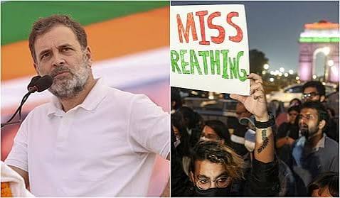 சுத்தமான காற்றைக் கோரும் குடிமக்களைக் குற்றவாளிகளைப் போல நடத்துவதா? ராகுல்