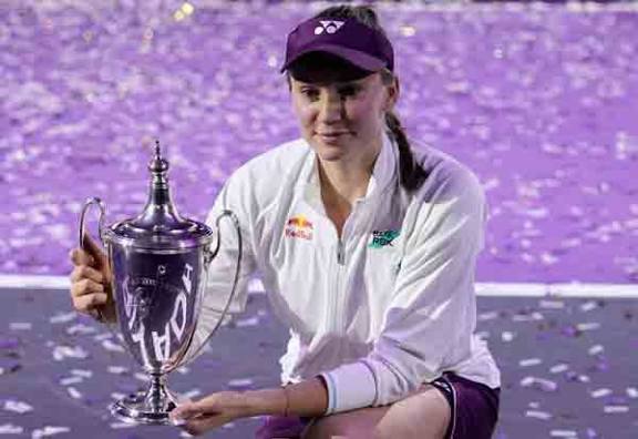 ரிபாகினா புதிய சாம்பியன்: டபிள்யு.டி.ஏ., பைனல்ஸ் டென்னிசில்