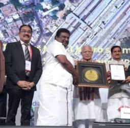 சென்னை மெட்ரோ ரெயில் நிறுவனத்திற்கு மத்திய அரசின் 2 விருதுகள்