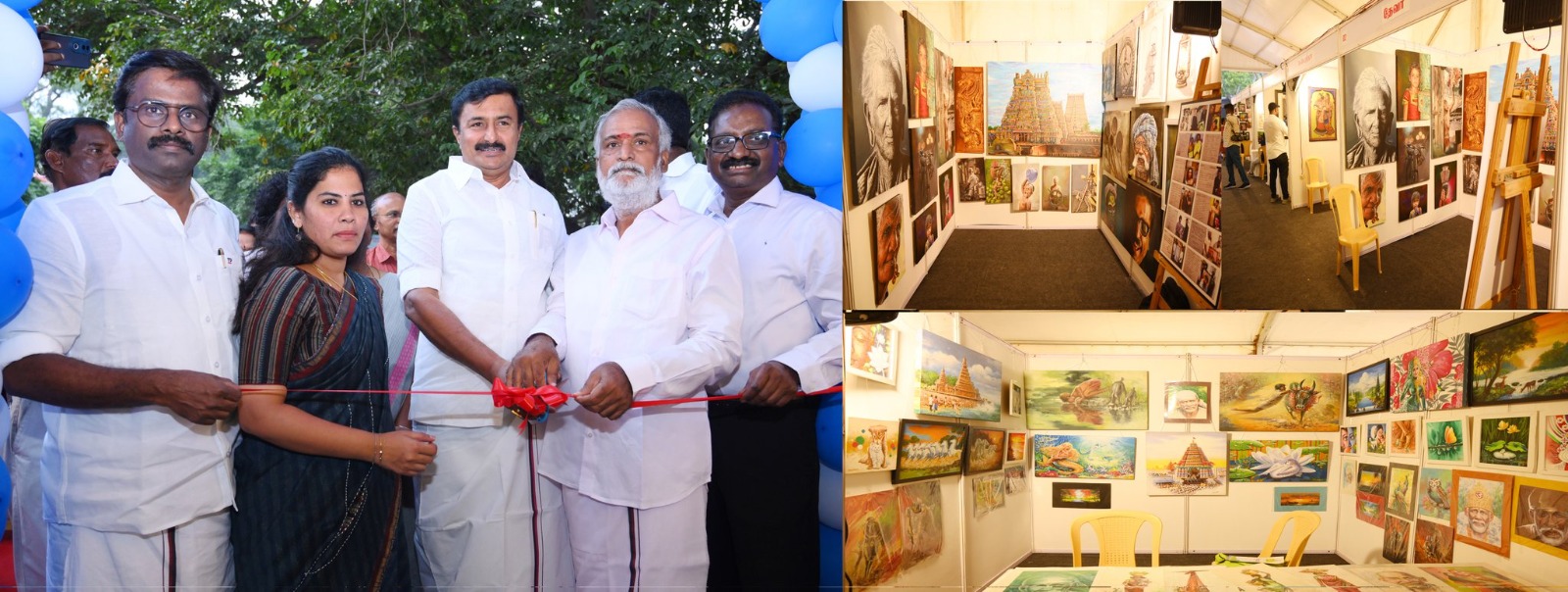 கலைப் படைப்புகளை விற்பனை செய்யும் 'ஓவியச் சந்தை