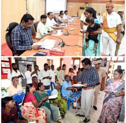 மக்கள் குறை தீர்வு நாள் கூட்டம்......