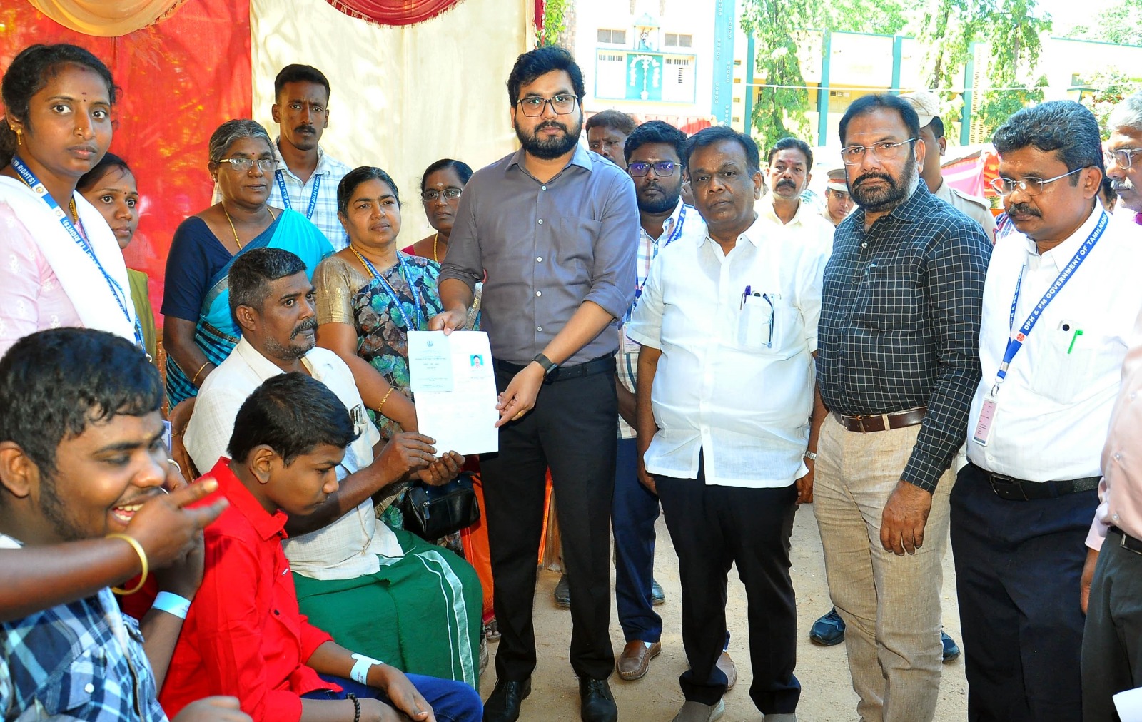 தேனி மாவட்டம் கூடலூரில் நடந்த நலம் காக்கும் ஸ்டாலின் முகாம்