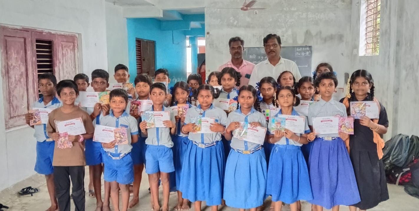 மாணவர்களுக்கு கற்றல் திறன் சான்றிதழ்..!
