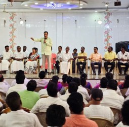 கலந்தாய்வுக் கூட்டத்தில் கட்சியின் தலைவர் அன்புமணி பேச்சு