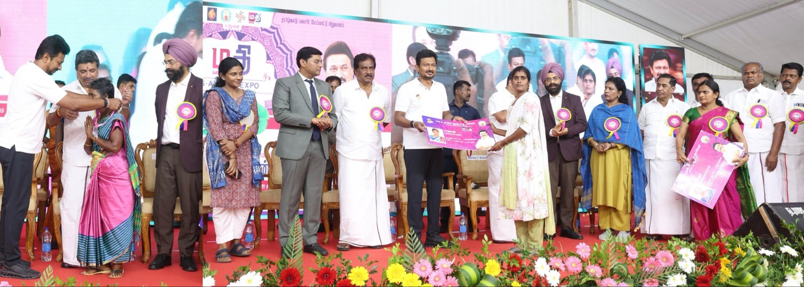 மதுரை தமுக்கம் மைதானத்தில் நடந்த விழா