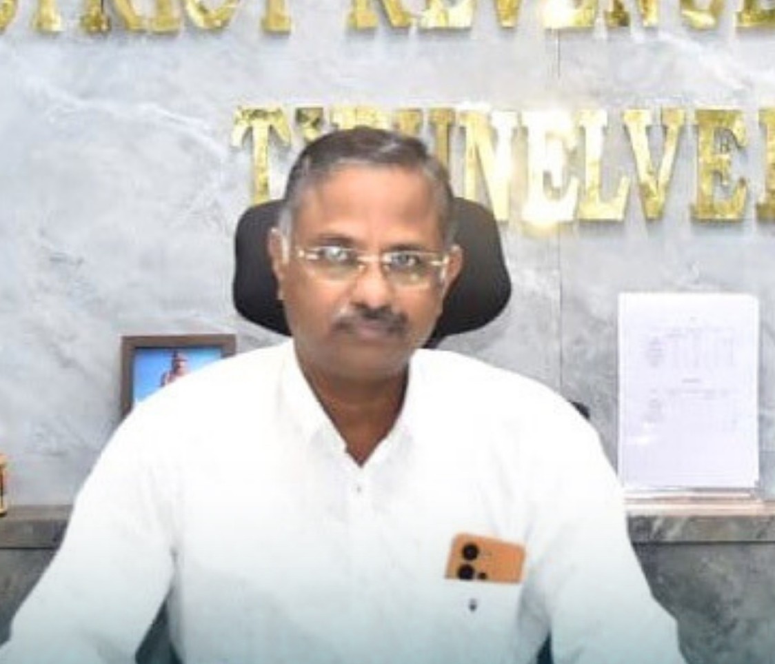 திருநெல்வேலி மாவட்ட வருவாய் அலுவலராக துரை
