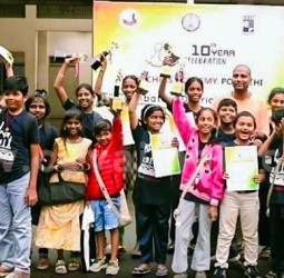 கோவை மாவட்ட அளவிலான சதுரங்க போட்டி