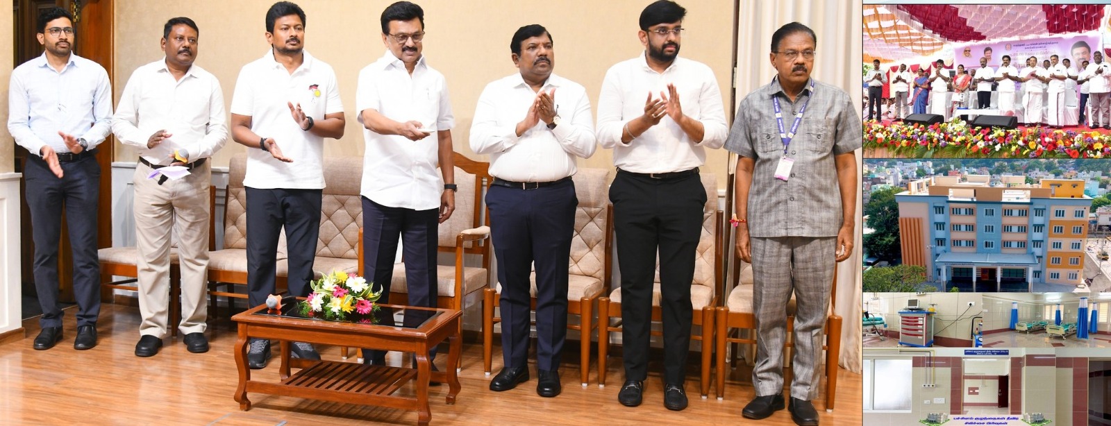 225 படுக்கை வசதிகளுடன் கட்டப்பட்ட புதிய மருத்துவமனை