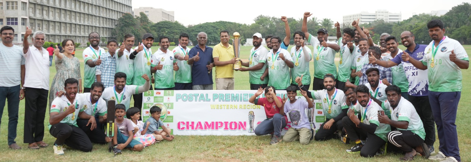 மேற்கு மண்டல அஞ்சல்துறையினருக்கான கிரிக்கெட் போட்டி