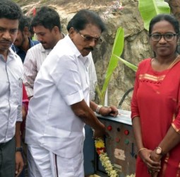 பெரியாறு மற்றும் கோவிலாறு அணைகளில் இருந்து பாசனத்திற்காக அமைச்சர் சாத்தூர் ராமச்சந்திரன் தண்ணீர் திறப்பு