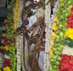 நூபுரகங்கை தீர்த்தத்திலே கள்ளழகர் தைலக்காப்பு உற்சவம்