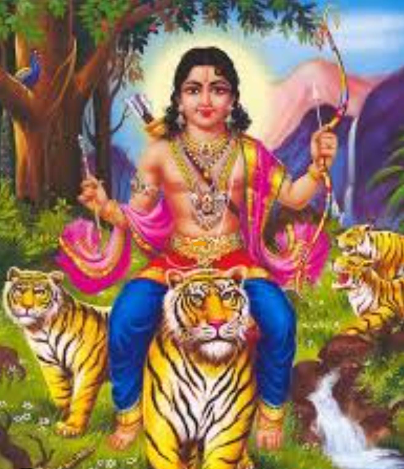 ஏழு கோவில்களில் ஏழு நிலைகளில் - ஐயப்பனின் திருஉருவம்