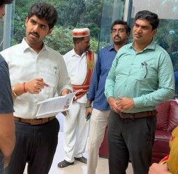 எஸ்ஐஆர் பணிகளை கலெக்டர் பிரதாப் நேரில் பார்வை