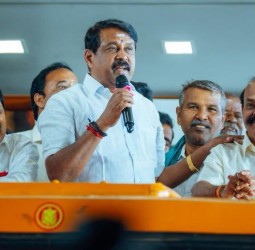 கோவில்பட்டியில் பாஜக மாநிலத் தலைவர் நயினார்நாகேந்திரன் பரப்புரை