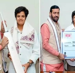 ஷபாலி வர்மாவுக்கு ரூ.1.50 கோடி: அரியானா முதல்வர் வழங்கினார்