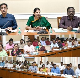 சென்னை சங்கமம் - நம்ம ஊரு திருவிழா” குறித்த ஆலோசனைக் கூட்டம்