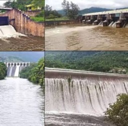 தொடர் மழையால் தென்காசி மாவட்டத்தில் நிரம்பி வழியும் அணைகள்