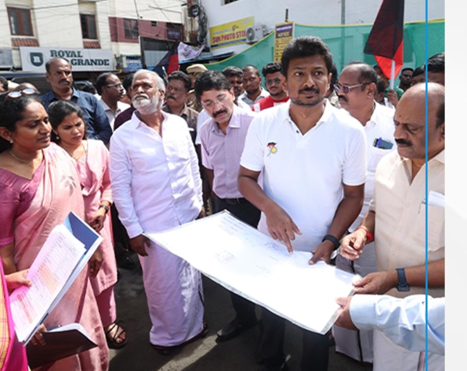 ரூ.15.29 கோடியில் நடக்கும் 85 அடுக்குமாடி குடியிருப்புகள் கட்டுமானப் பணி