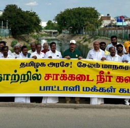 பாமக தலைவர் அன்புமணி பொதுமக்களிடையே விழிப்புணர்வு பிரச்சாரம்