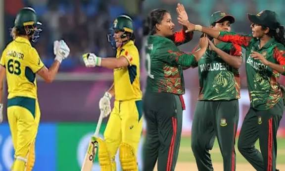 மகளிர் உலகக்கோப்பை கிரிக்கெட்: ஆஸ்திரேலியா - வங்காளதேசம் நாளை மோதல்