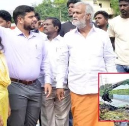 பக்கிங்ஹாம் கால்வாயில் தூர்வாரும் பணி: அமைச்சர் சேகர்பாபு நேரில் ஆய்வு