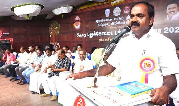 புத்தகங்களை வாசிக்கும் போது தனிமனித ஒழுக்கம் மேம்படும் அமைச்சர் சிவ.வீ. மெய்யநாதன் பேச்சு