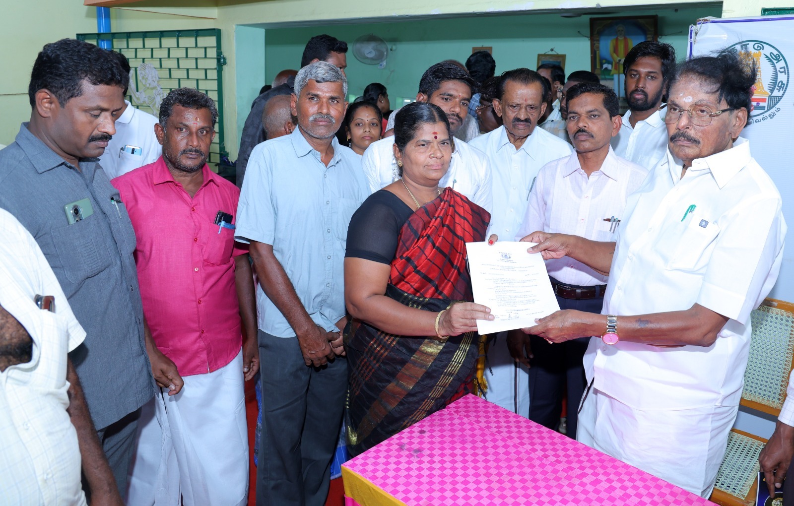 வில்லிபத்திரி கிராமத்தில் நடந்த உங்களுடன்_ஸ்டாலின் முகாமை