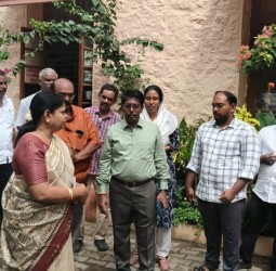 முன்னெச்சரிக்கை நடவடிக்கைகள் குறித்து அமைச்சர் கீதா ஜீவன் ஆய்வு