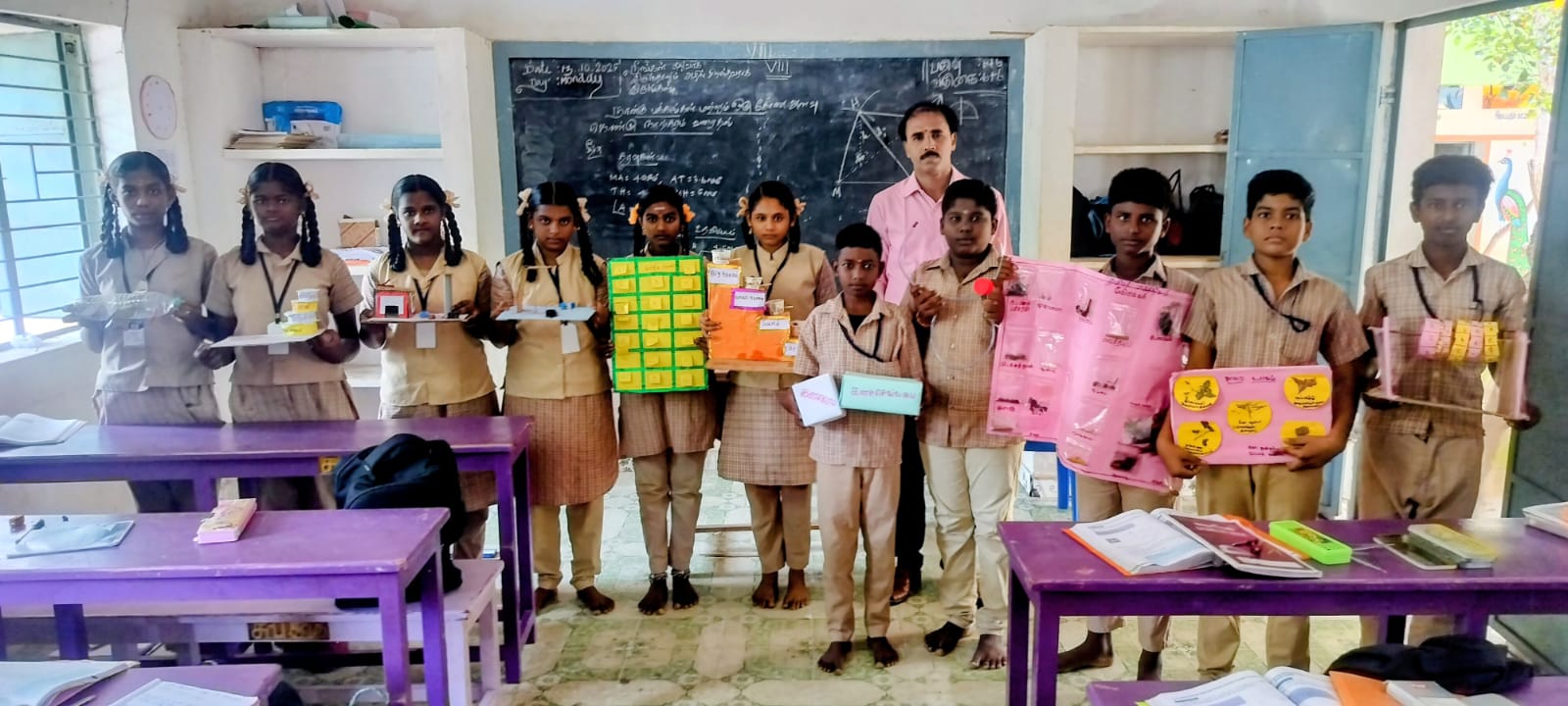 தண்டலை நடுநிலைப் பள்ளியில் செயல் திட்ட பயிற்சி வகுப்பு