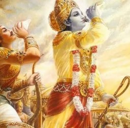 அர்ஜுனனும், கிருஷ்ணரும்