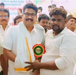 திமுக விக்கிரவாண்டி வடக்கு ஒன்றிய பொறுப்பாளராக கில்பர்ட் வேதநாயகம்