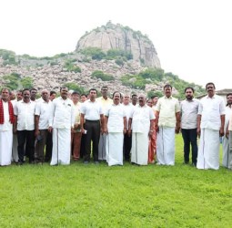 செஞ்சிக்கோட்டையில் நடைபெறும் மேம்பாட்டு பணிகள் குறித்து நேரில் பார்வையிட்டு ஆய்வு