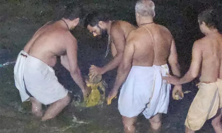 கன்னியாகுமரி பகவதி அம்மன் கோவிலில் நவராத்திரி திருவிழா