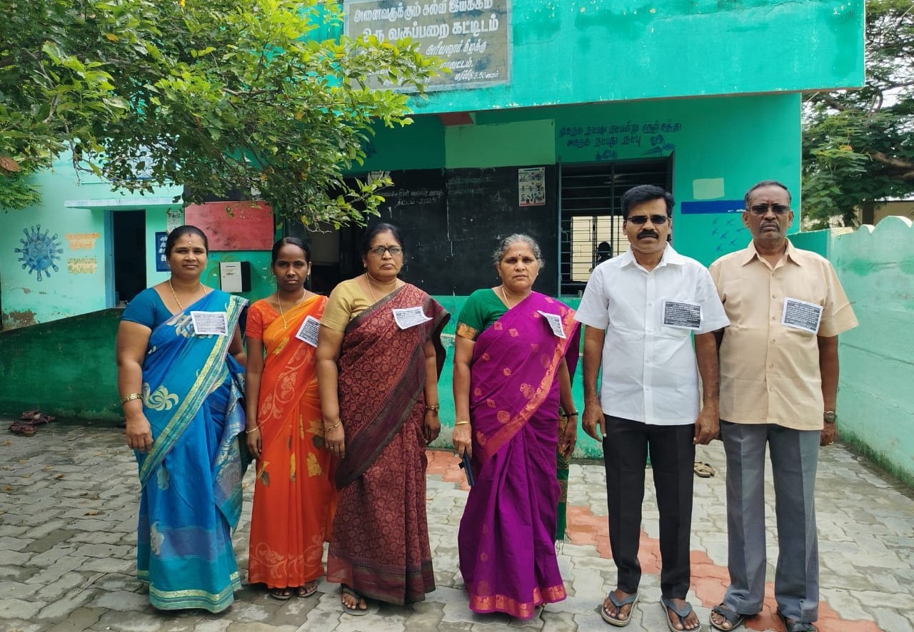 ஆசிரியர் கூட்டணியினர் கோரிக்கைகளை வலியுறுத்தி கருப்பு பட்டை அணிந்து ஆர்ப்பாட்டம்