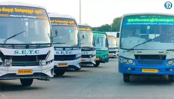 சென்னையில் விடுமுறை நாட்களில் 940 சிறப்புப் பேருந்துகள் இயக்கம்!!