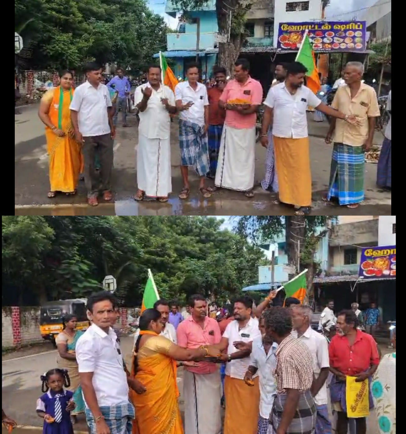 மேல்மலையனூரில் பாஜக தலைவர் பிறந்தநாள் விழா